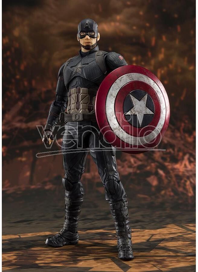 BANDAI Avengers Endgame Cap America Final B Shf Action Figure