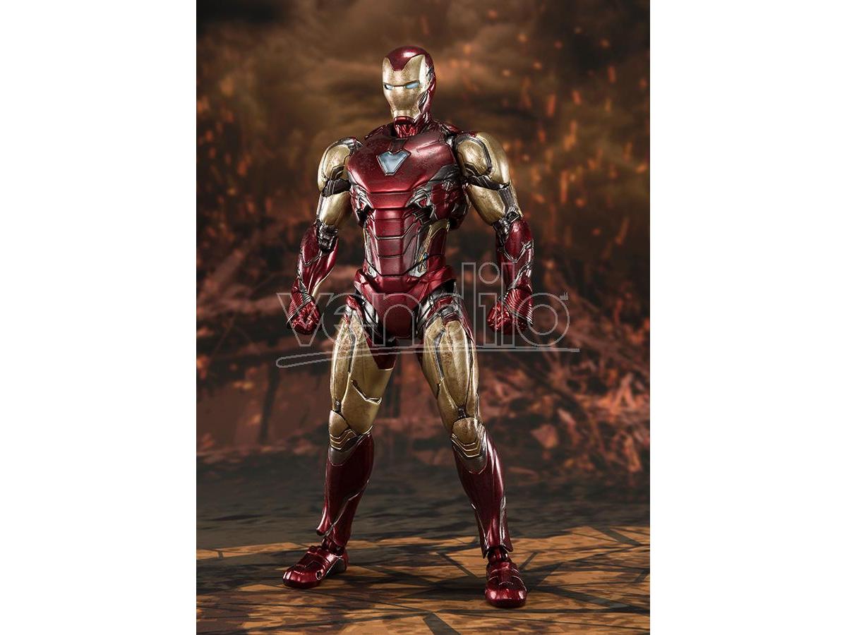 BANDAI Avengers Endgame Iron Man Mk85 Final Shf Action Figure
