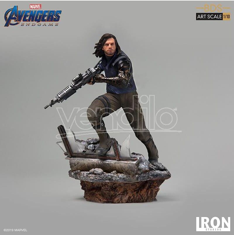 IRON STUDIO Avengers Endgame Winter Soldier Art St Statua