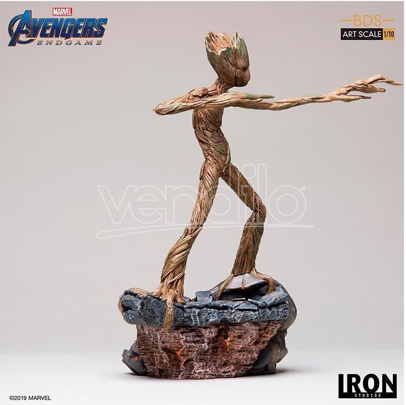 IRON STUDIO Avengers Endgame Groot Bds Art Statua