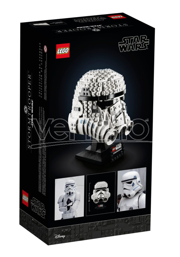 Lego Star Wars 75276 - Casco Di Stormtrooper