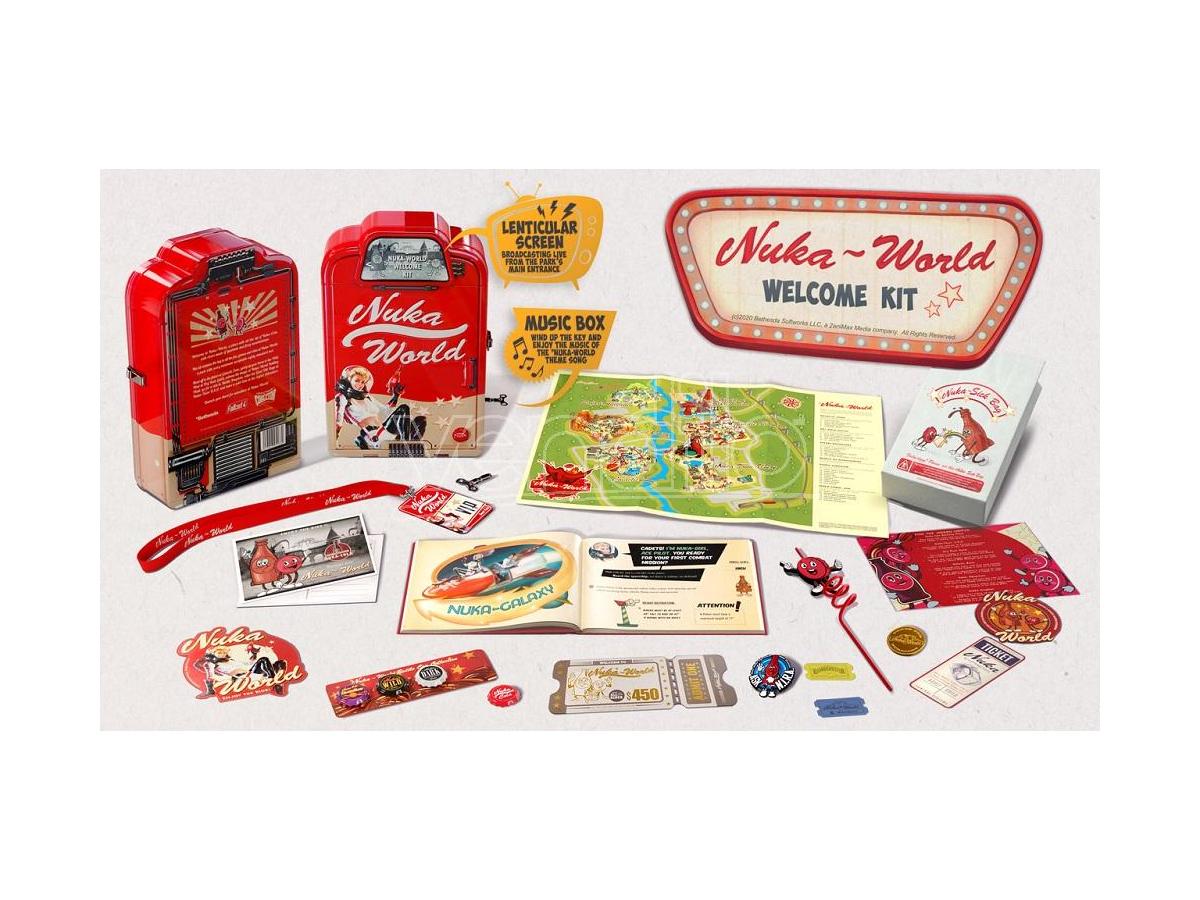 DOCTOR COLLECTOR Doctor Da Collezionefallout Nuka World Welcome Kit Replica