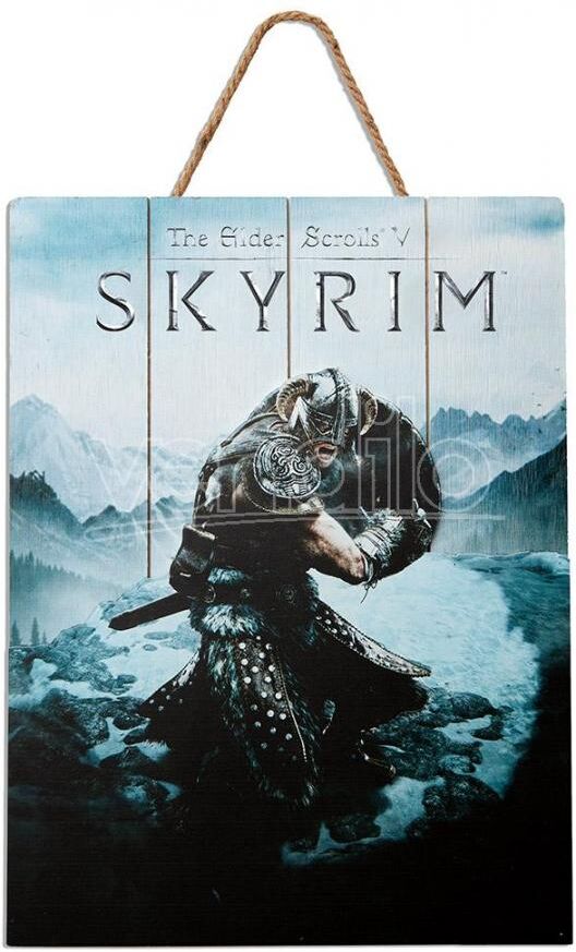 DOCTOR COLLECTOR Doctor Da Collezioneskyrim Aereal In Legno Poster Poster