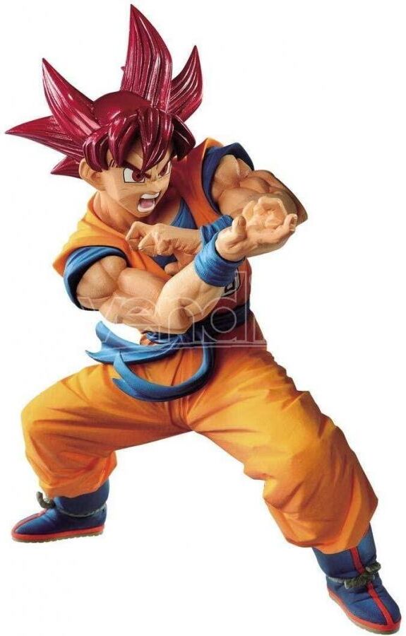 BANPRESTO Dragon Ball Statua Super Saiyan Son Goku Sangue Special Vi Figura 17cm