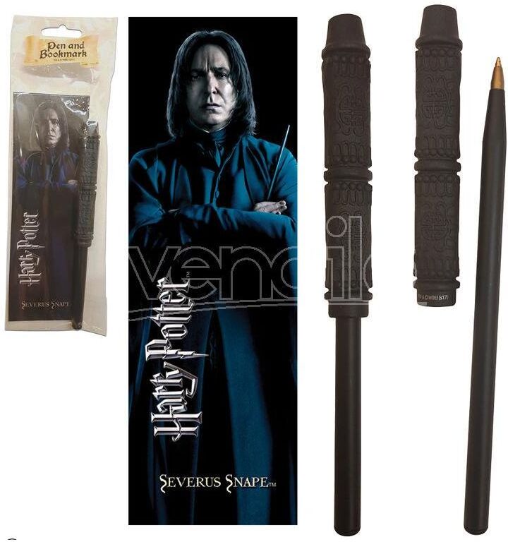 NOBLE COLLECTION Harry Potter Severus Piton Wand Pend E Segnalibro