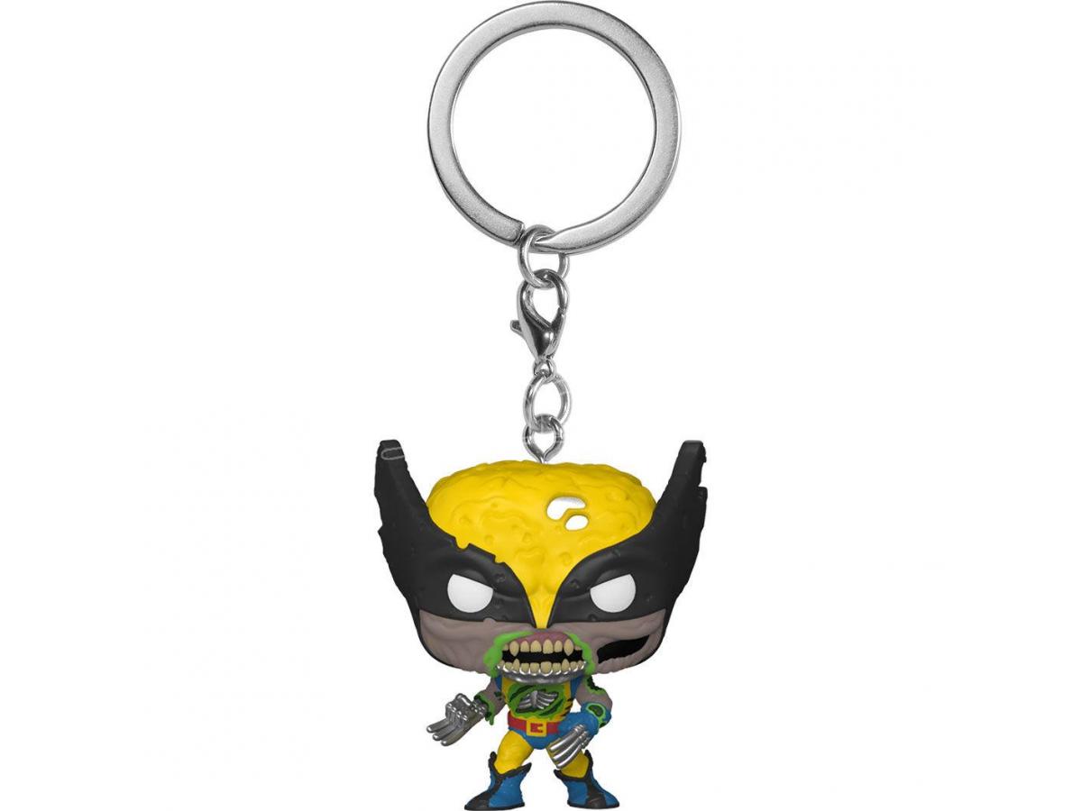 FUNKO Pocket Pop Portachiavi Marvel Zombies Wolverine
