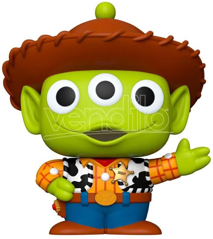 FUNKO Disney Pixar Remix  Pop Animazione Vinile Figura Alieno Come Woody 25 Cm