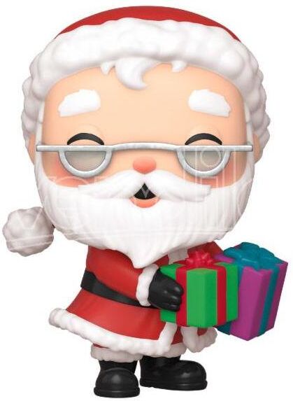 FUNKO Peppermint Lane  Pop Natale Vinile Figura Santa Claus 9 Cm