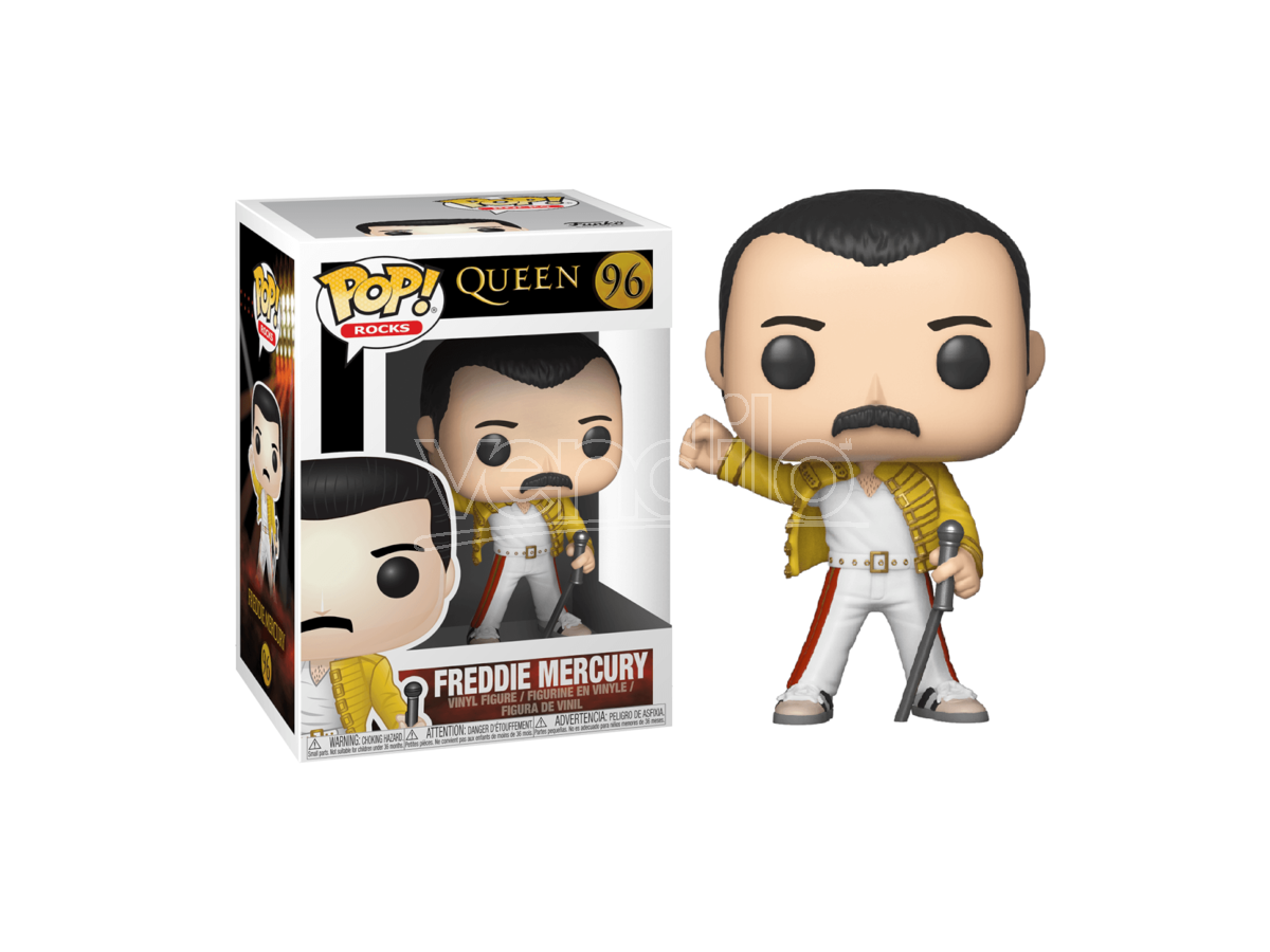 FUNKO Queen  Pop Musica Vinile Figura Queen Freddie Mercury Wembley 1986