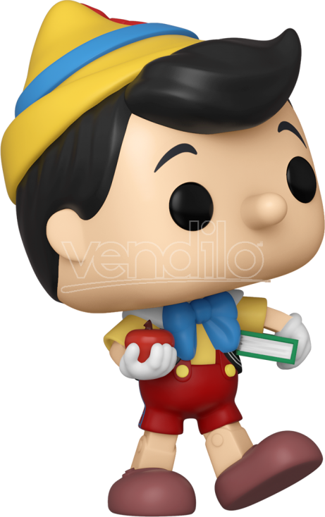 FUNKO Pinocchio Disney  Pop Animazione Vinile Figura Pinocchio Va A Scuola 9 Cm