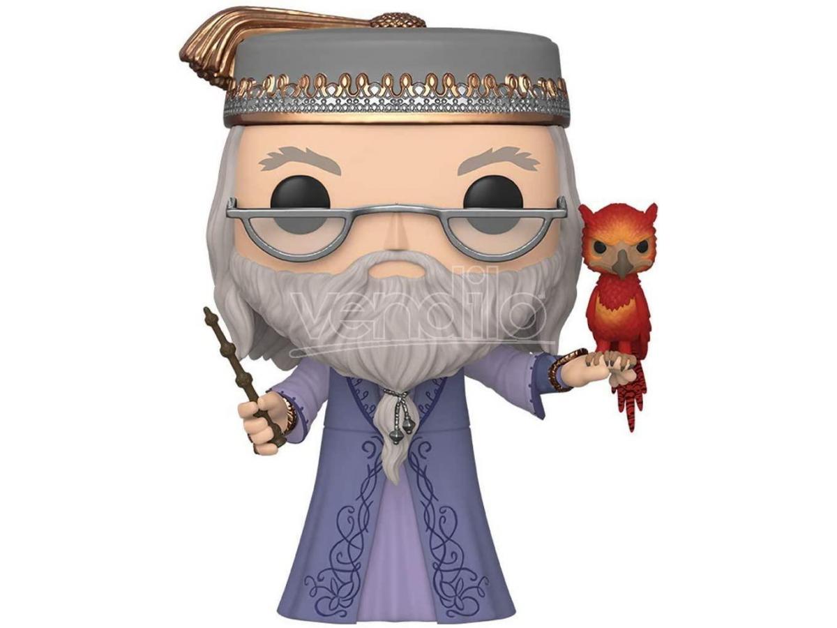 FUNKO Harry Potter  Pop Film Vinile Figura Albus Silente Con Fenice 25 Cm