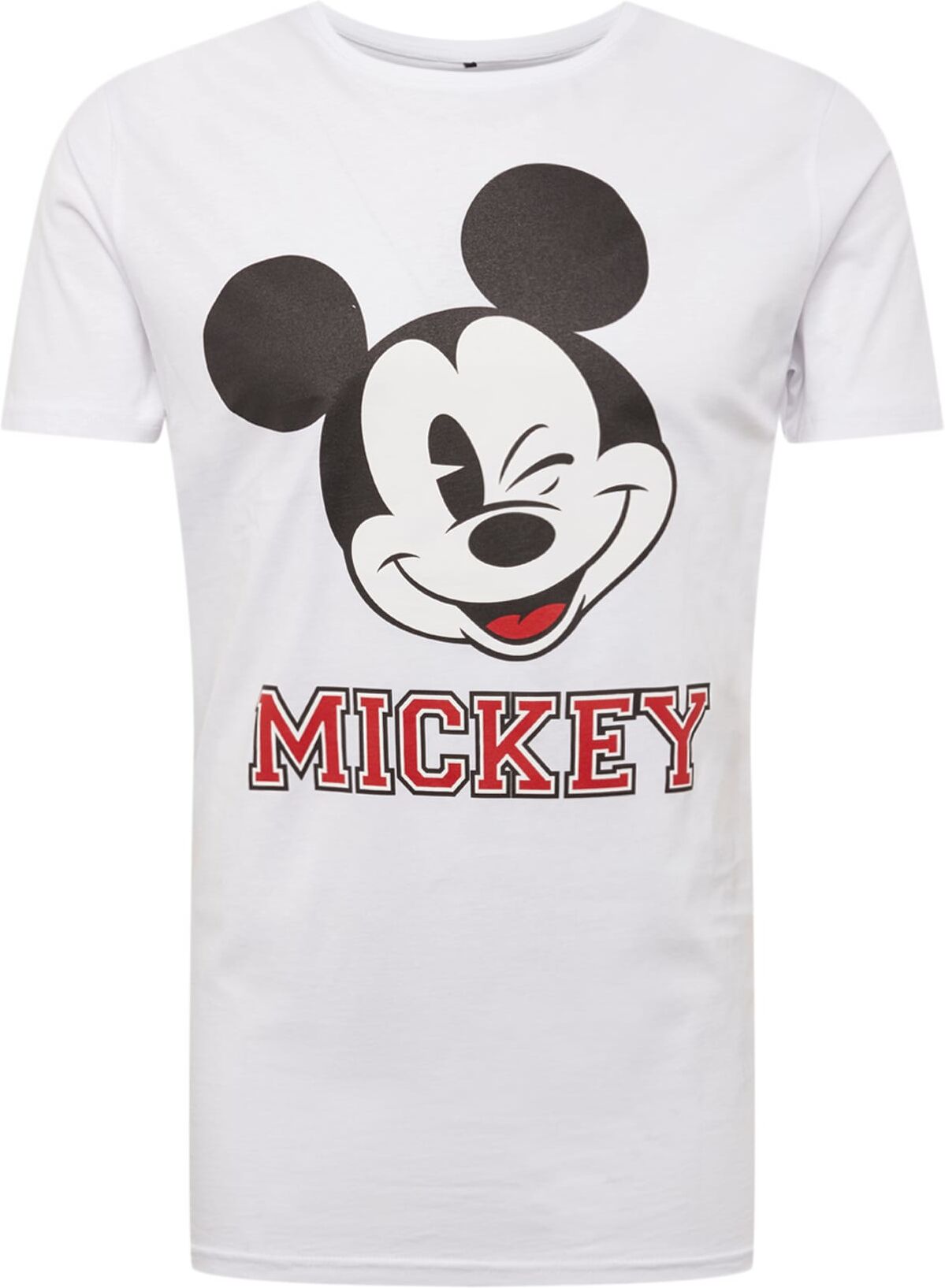 Mister Tee Maglietta 'Mickey College' Bianco