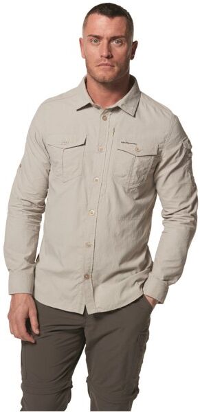 Craghoppers NosiLife Adventure II - camicia a maniche lunghe - uomo - Beige