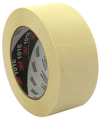 3M Nastro in Carta  SCOTCH 101E, adesivo in Gomma, 50m x 36mm x 0.1m, Beige, 101E36