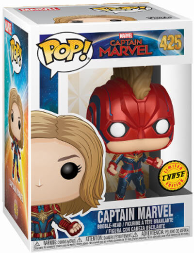 Funko Pop! CHASE Capitan Marvel Con Elmo (Captain Marvel)