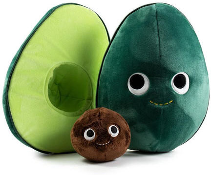 Gadget Peluche Yummy World Eva l'Avocado 40 cm