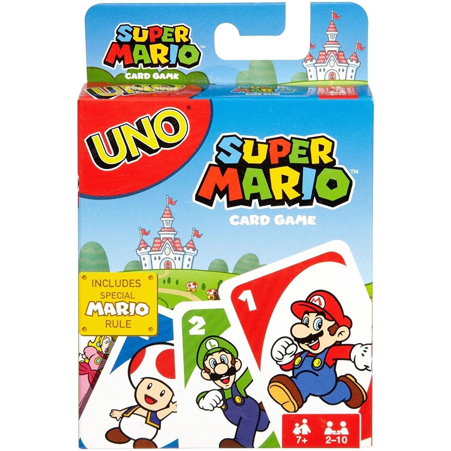 Mattel Gioco di Carte Mattel Uno Super Mario