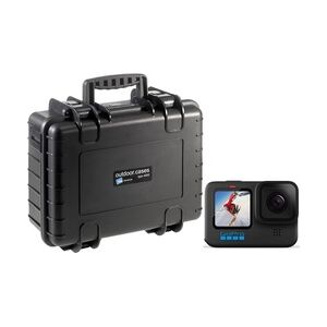 HERO10 Black + B&W Case Typ 4000 schwarz   nach 20 EUR GoPro HERO10 Sofortrabatt