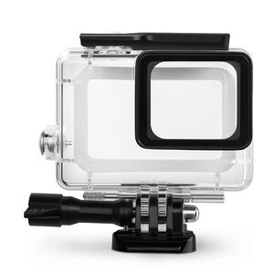 INF GoPro Hero 5/6/7/2018 Sort vandtæt etui / cover Gennemsigtigt