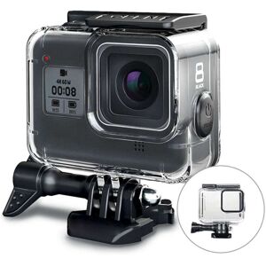 INF GoPro Hero 8 Sort vandtæt skal IP68 Transparent