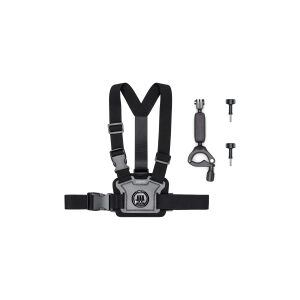 DJI Osmo - Støttesystem - handle bar montering - styrestang, på kroppen, cykel - for DJI Action 2, Osmo Action, Osmo Action 2, Osmo Action 3, Osmo Action 4