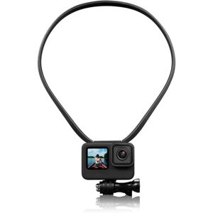 Generic TELESIN GoPro Hero 10 / 9 nakkebånd + holder Black