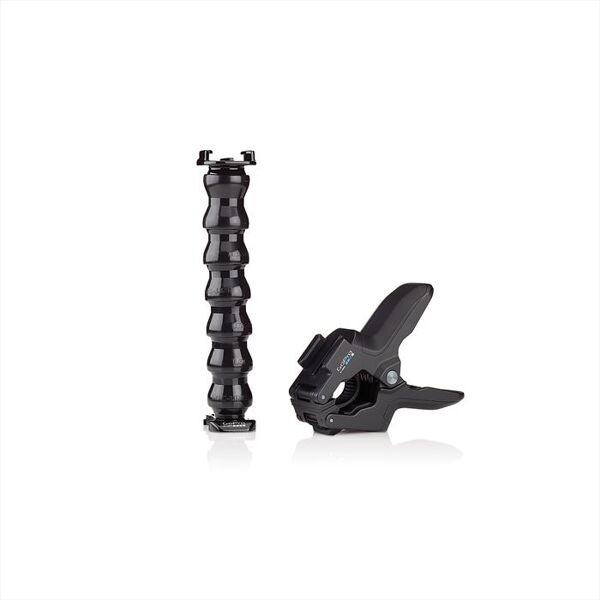 gopro jaws flex clamp mount per -nero