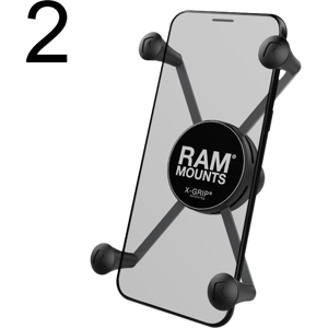 RAM® Mounts Telefonholdermontering RAM® Quick-Grip™ Svart