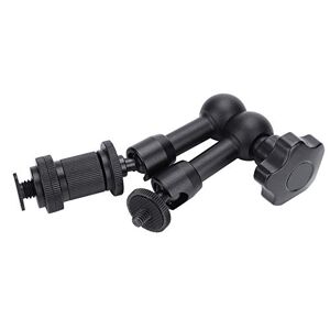 Zunate Adjustable Friction Magic Arm for Cameras - Sturdy, Durable, Lightweight - Shake-Free Support, Compatible with Flash, Display, Camera Cage, Rail Rod - Accurate Adjustment