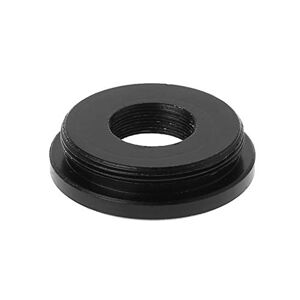 Fcnjsao Sturdy to Mount Lens Adapter Extension Tube for CCTV Security CCD TVI CVI Box Camera Black Color Aliminum Box Camera Suppor