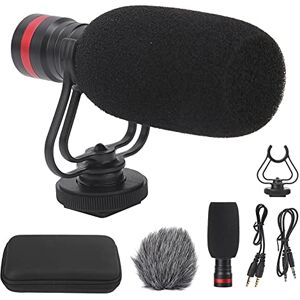 Beufee Camera Video Microphone, Camera Microphone Kit High Sensitivity Mini Microphone for Interview, Video Shooting, Vlog