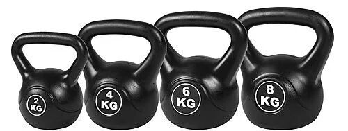 Unbranded 4pcs Exercise Kettle Bell Weight Set 20KG