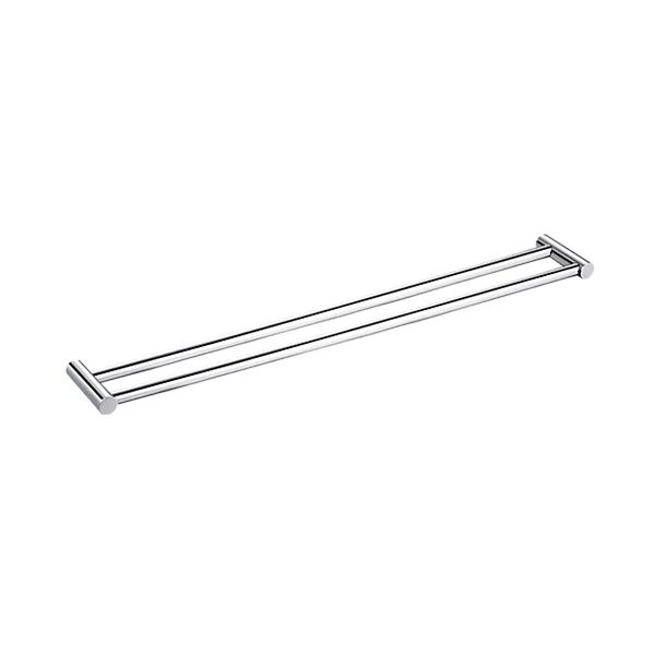 Unbranded 620Mm Double Towel Rail Stainless Steel