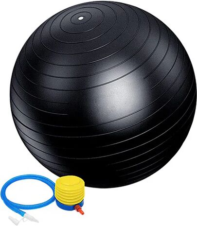 Randy & Travis 75Cm Static Strength Exercise Stability Ball With Pump