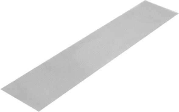 Unbranded 30 Piece Aluminum Gutter Guard 0.7 Mm Thickness - Silver