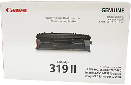 Canon CART319HY 6,400 Pages Black Toner