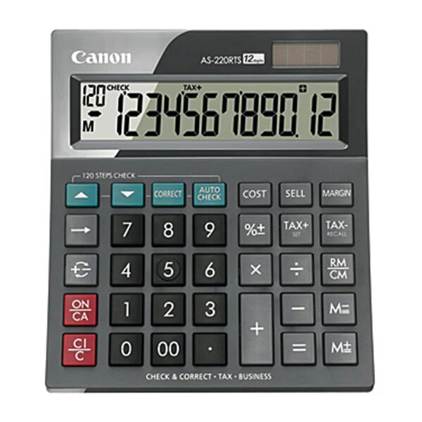 Canon AS220RTS Calculator