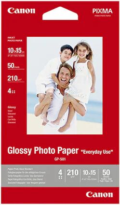 Canon 4x6 Glossy Photo Paper 50 Sheets