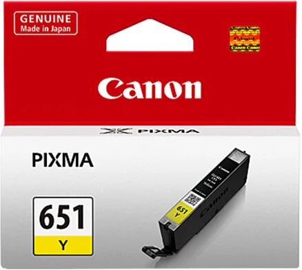 Canon CLI651 Yellow Ink Cart