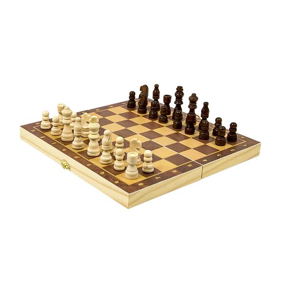 Unbranded Chess Board Games Folding Large Wooden Set