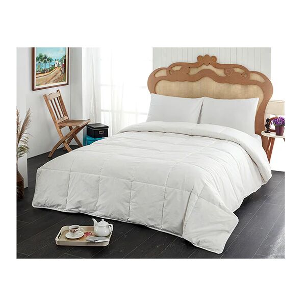 Unbranded Double Quilt - 100% White Goose Feather