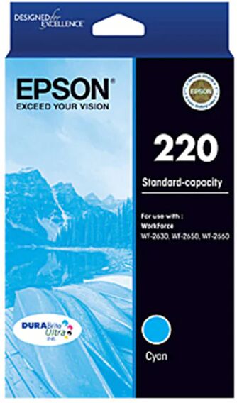 Epson 220 Cyan Ink Cartridge