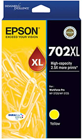 Epson 702 Yellow XL Ink Cart