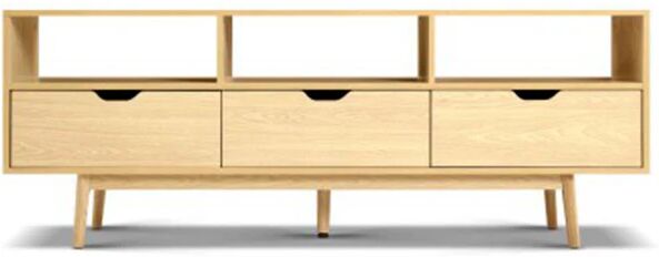 Artiss Wooden Scandinavian Entertainment Unit - Natural