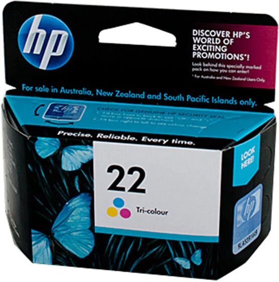 HP 22 Colour Ink Cart C9352AA