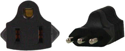 Unbranded US 3 Pin To Italy 3 Pin Plug Adapter