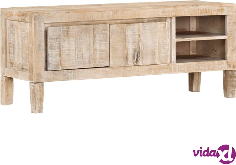 vidaXL TV Cabinet 110x35x46 cm Solid Mango Wood