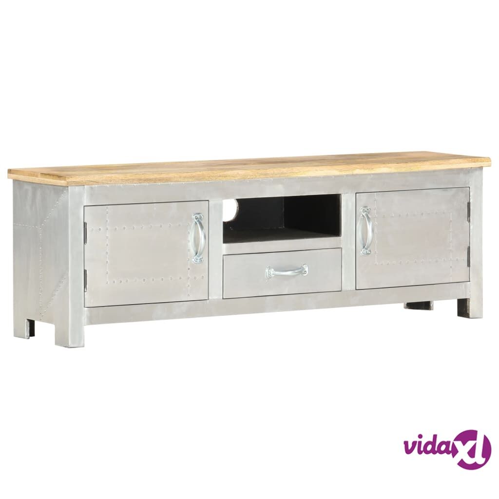 vidaXL Aviator TV Cabinet 120x30x40 cm Solid Mango Wood