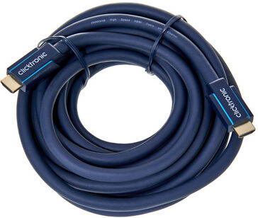 Clicktronic HDMI Casual Cable 7 5m Dark blue