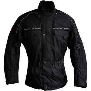 roleff Motorradjacke »Reno«, mit Protektoren, 4 Taschen, 3 Belüftungslöcher schwarz  XXXL